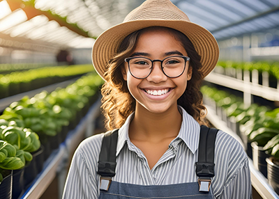 Estudiante de agricultura